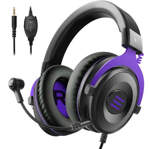 Eksa 900 purple wired headset