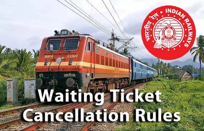 waiting ticket cancellation charges